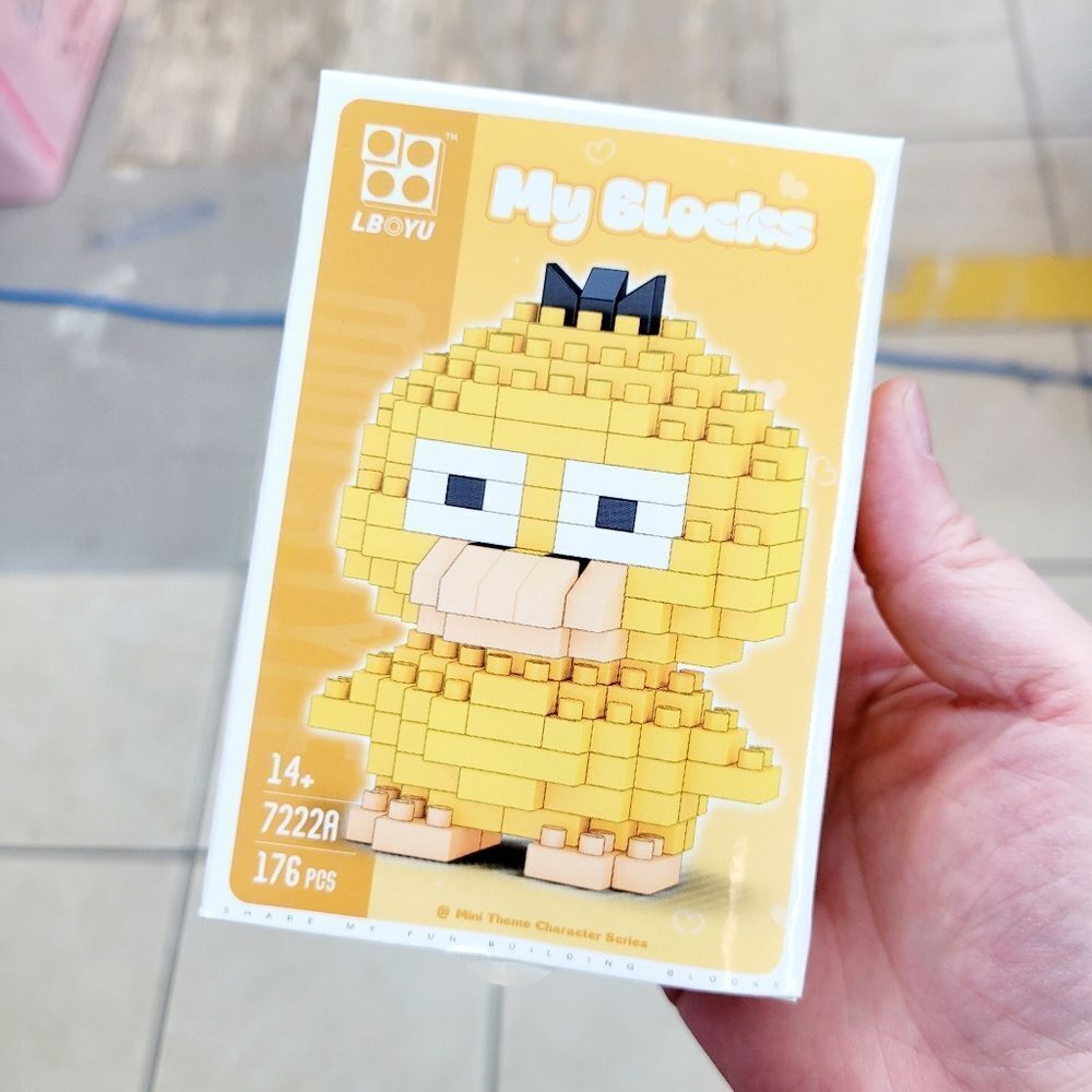 Brand New Pokemon Psyduck Bricks Lego Figure